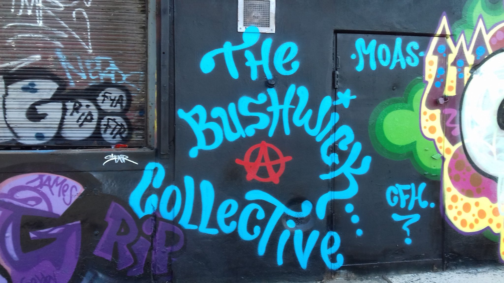 Circuit street art à Brooklyn