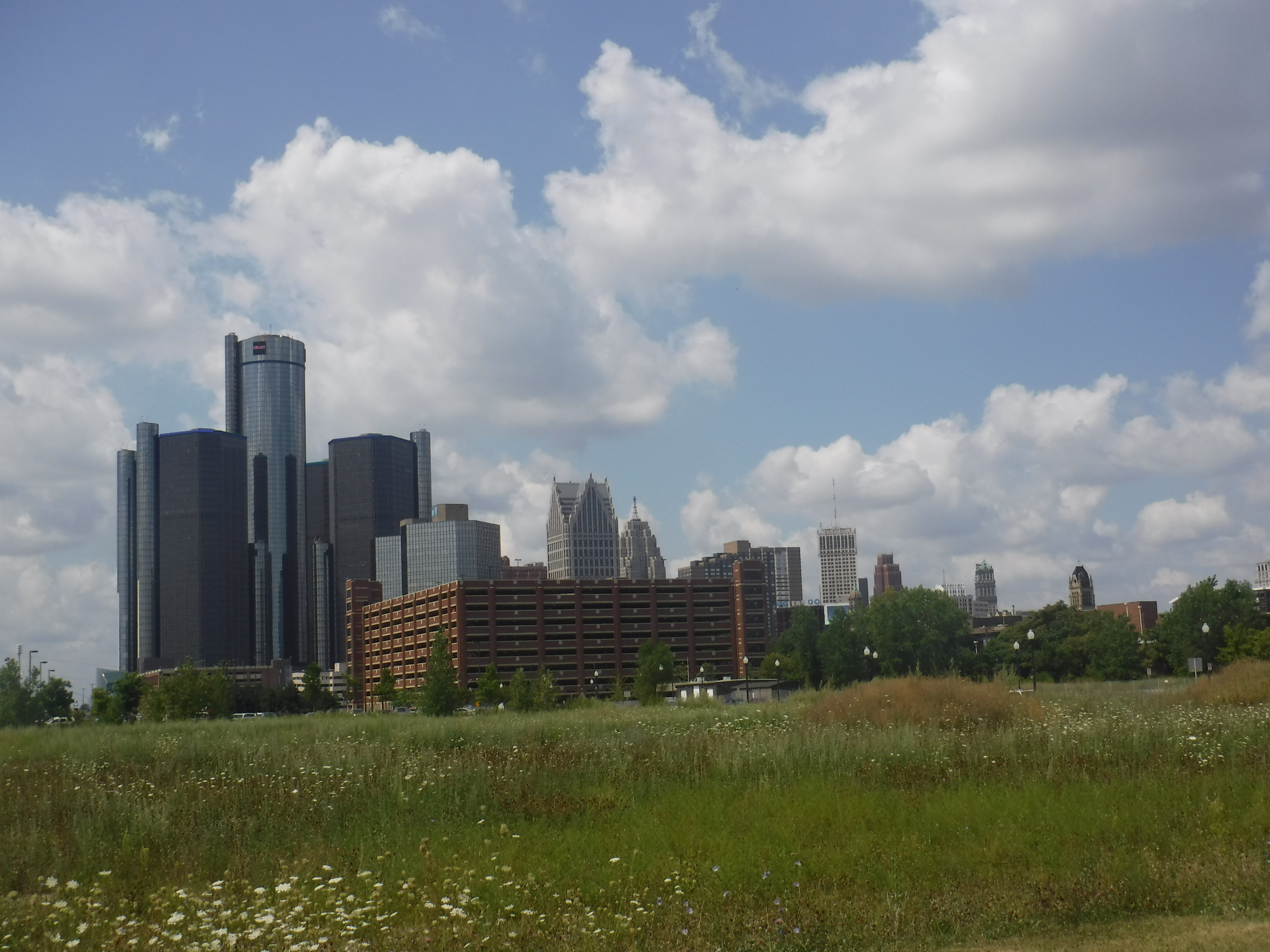 Un rolling backpacker à Détroit