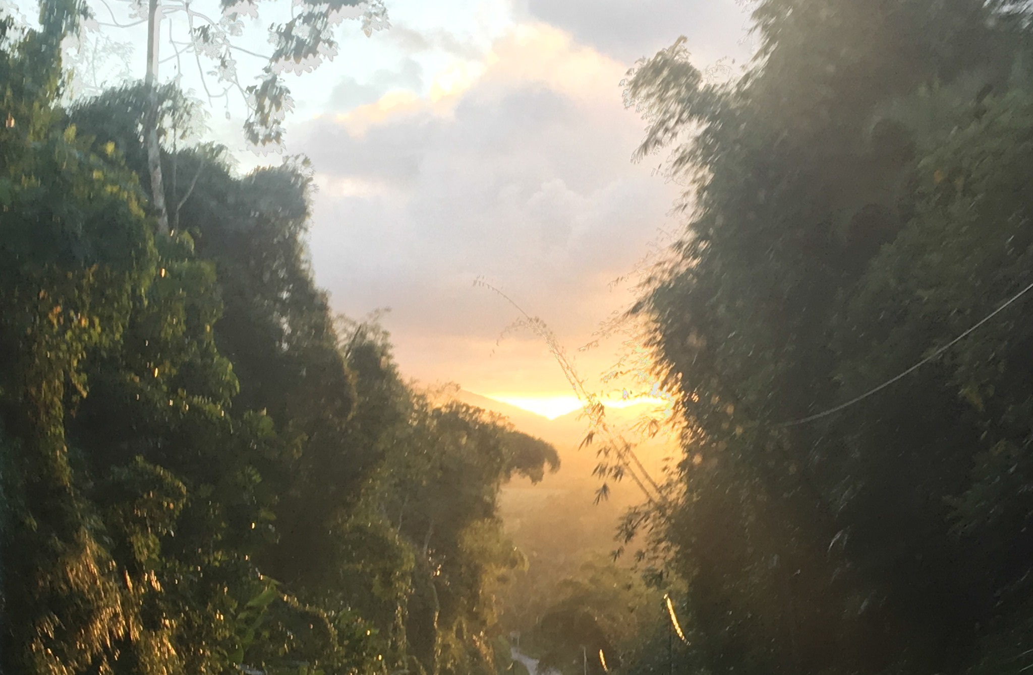Guadeloupe : route de la traversée