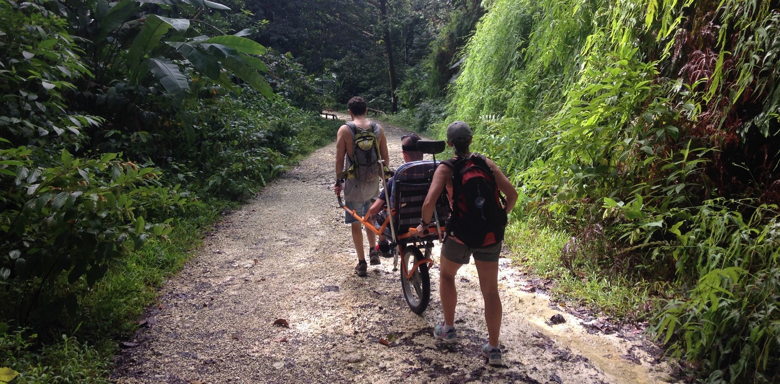 Une randonnée en Joëlette