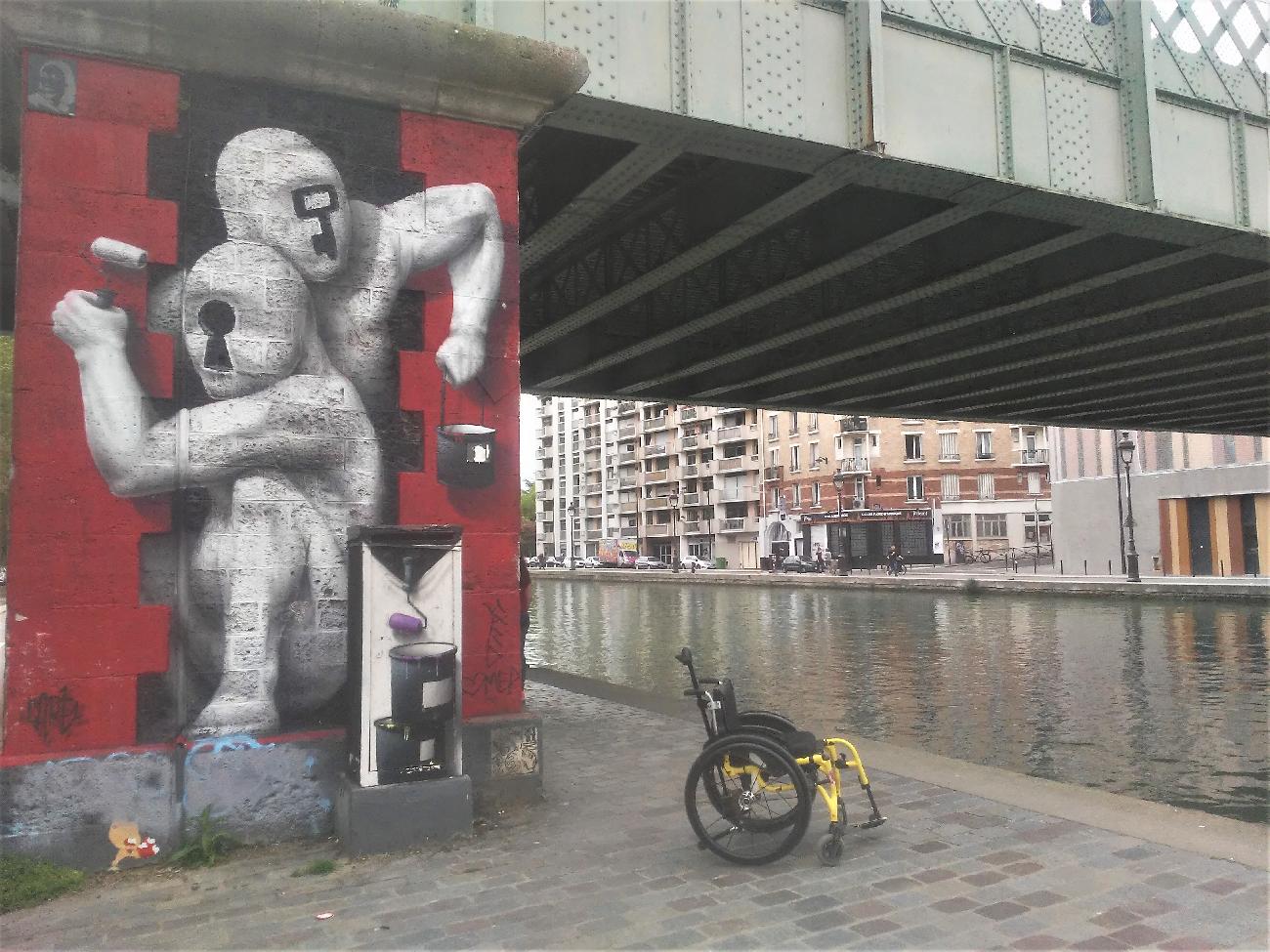 PARIS CANAL DE L'OURCQ